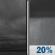 Tonight: A slight chance of rain showers between 1am and 5am. Cloudy, with a low around 54. Northeast wind 5 to 10 mph. Chance of precipitation is 20%. Tonight: Cloudy then Slight Chance Rain Showers